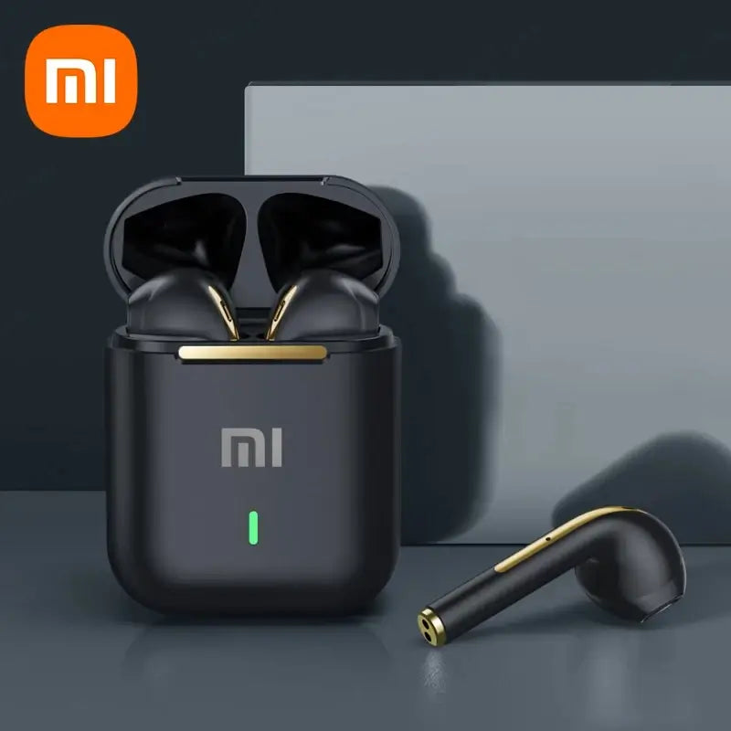 Fone  de ouvido Xiaomi-J18 Bluetooth sem fio | Cancelamento de Ruído & Microfone - Preto - Agapê 