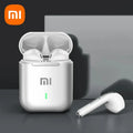 Fone  de ouvido Xiaomi-J18 Bluetooth sem fio | Cancelamento de Ruído & Microfone - Branco - Agapê 